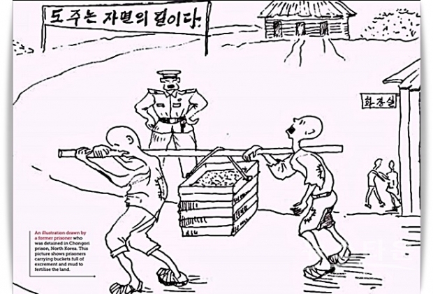 탈북자가 그린 북한 인권 실상