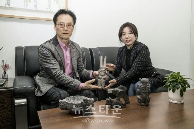 피카디리국제미술관, 흑피옥 문화유물전에 관한 기증식과 상호 협약식(김한정 기자)