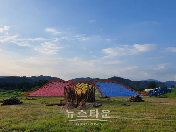 강원국제트리엔날레2021   와동분교  재생2  '꿈꾸는 산맥3'
