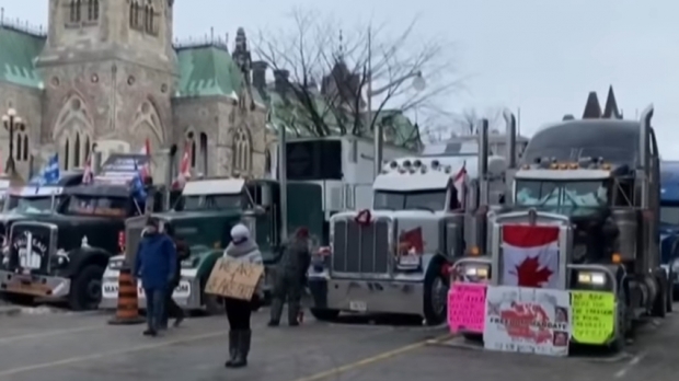 캐나다 트럭 시위.