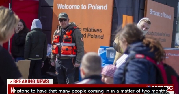 우크라이나의 세르게이 키슬리차 유엔 대사는 “러시아는 인도 회랑의 설치를 거절, 인도 지원을 방해하고 있다”고 비판했다. /사진 : MSNBC 화면 캡처