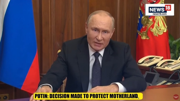 블라디미르 푸틴 러시아 대통령 / 사진 : 뉴스18닷컴 비디오 캡처