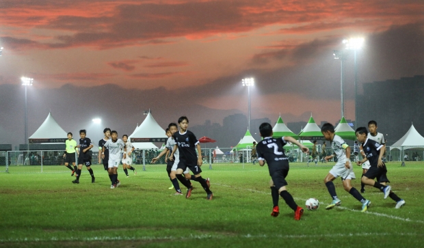 올 8월 경주에서 열린 화랑대기 전국 유소년축구대회 모습