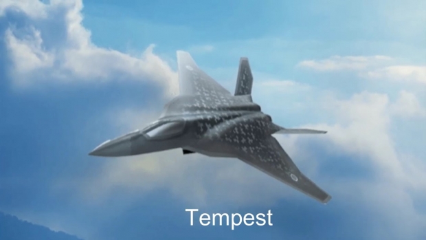 영국의 기존의 신규 전투기 프로젝트 템페스트-Tempest / 사진 : webw news 비디오 캡처