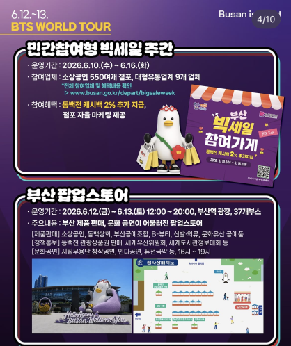 부산시 ‘부산팝업스토어’ 홍보 이미지