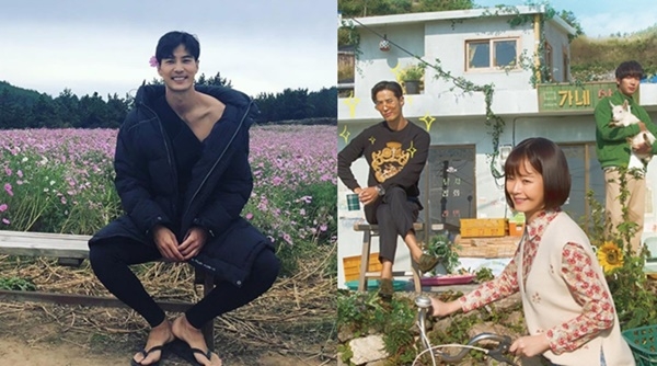 톱스타 유백이 촬영지 대모도 (사진: 김지석 인스타그램, tvN '톱스타 유백이')