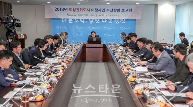 여성친화도시 이행사업 추진상황 보고회