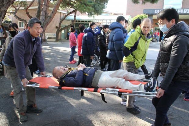 부상자 응급조치 및 후송