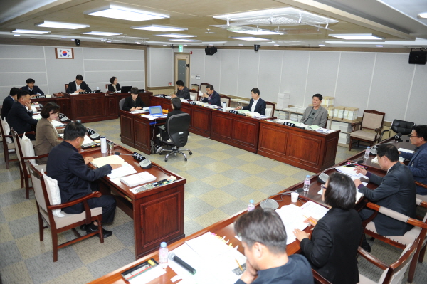 도시환경교육위원회, 각 구청소관부서 주요업무 추진실적 점검