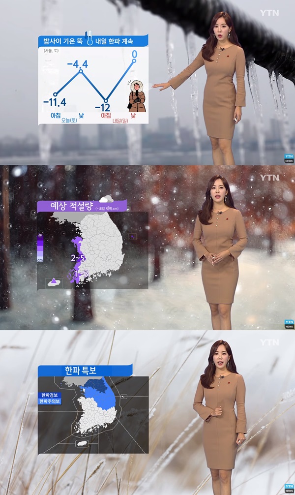 서울 체감온도 17도 (사진: YTN)