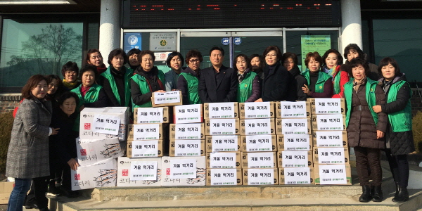 ‘어르신들께 먹거리 나눔’ 행사