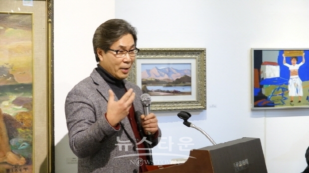 미술세계 기획2, 대한민국 서양화 원로작가 초대전 “중심의 이동-불씨, 나누다”(김한정 기자)