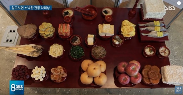 설날 차례상차리기, 제사상 차리는 법 (사진: SBS)