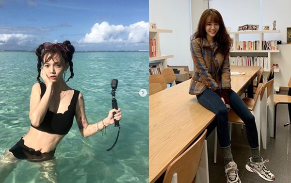 AOA 지민 다이어트 (사진: 지민 인스타그램)