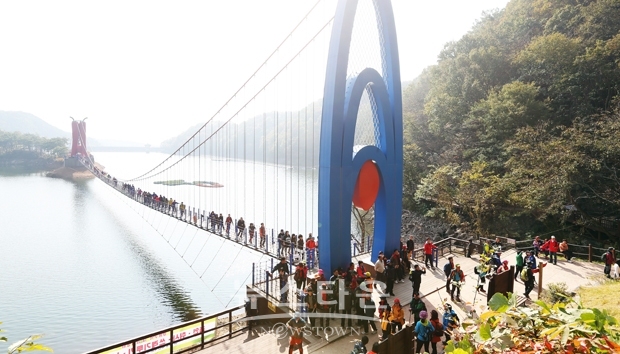 칠갑산 출렁다리