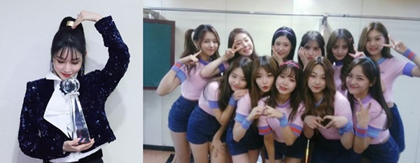 아이오아이 청하 (사진: 아이오아이 공식 인스타그램)