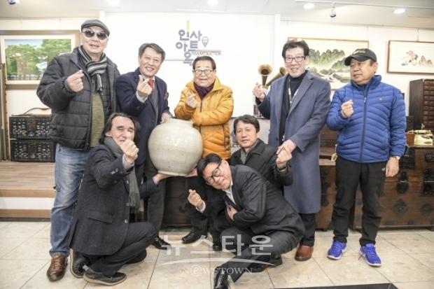 송해 선생, 인사아트옥션 홍보대사로 위촉(김한정 기자)