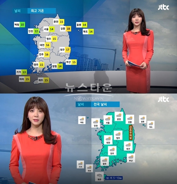 오늘 날씨 큰 일교차 주의 (사진: JTBC)