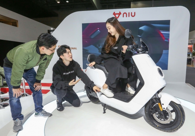2019서울모터쇼 인에블인터내셔널 부스 모습