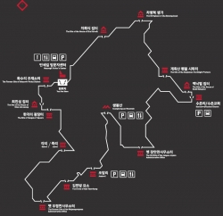 만세길 안내도