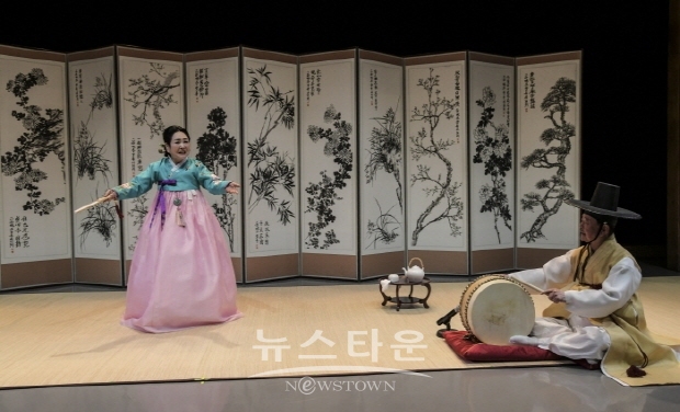 ‘정의진’ 명창의 수궁가 완창 공연(김한정 기자)