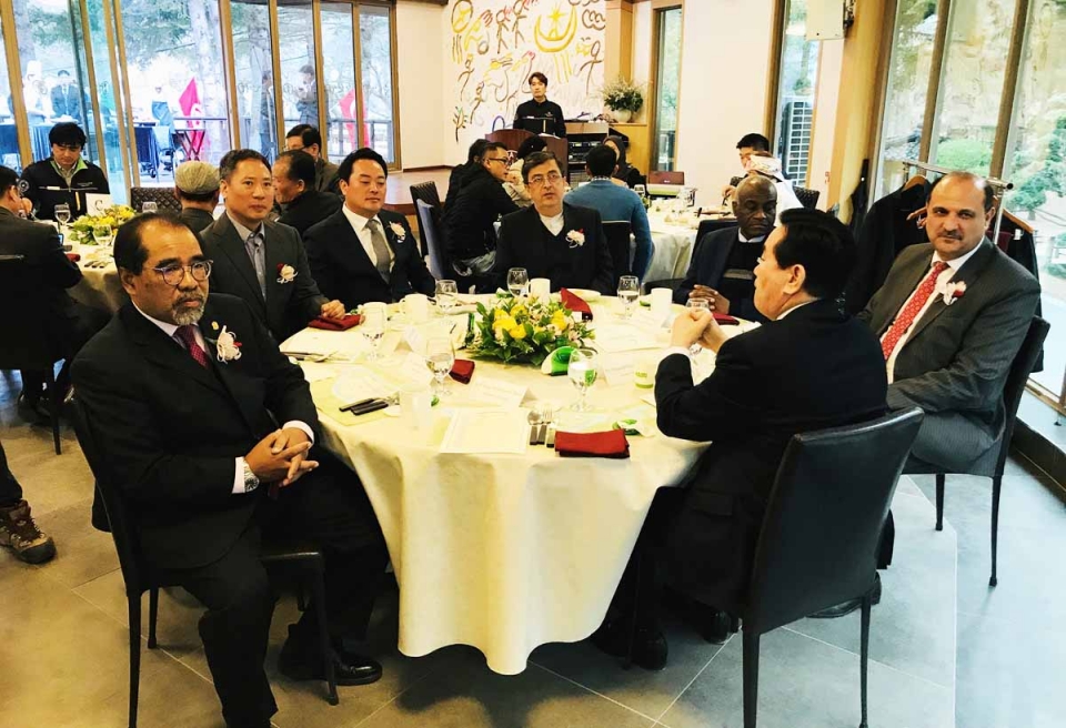 남이섬서 한우 세계화 위한 외교관 초청 오찬회