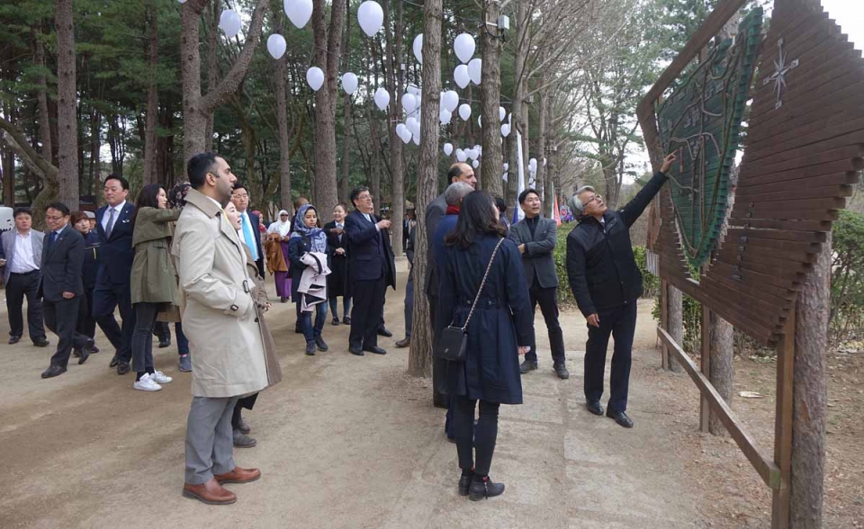남이섬서 한우 세계화 위한 외교관 초청 오찬회