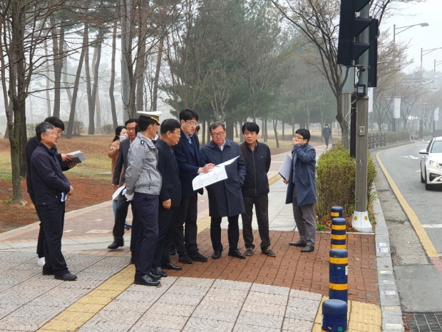상습정체주간 현장점검 모습
