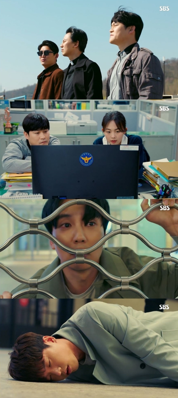 '열혈사제' 몇부작 김남길 전성우 (사진: SBS '열혈사제')