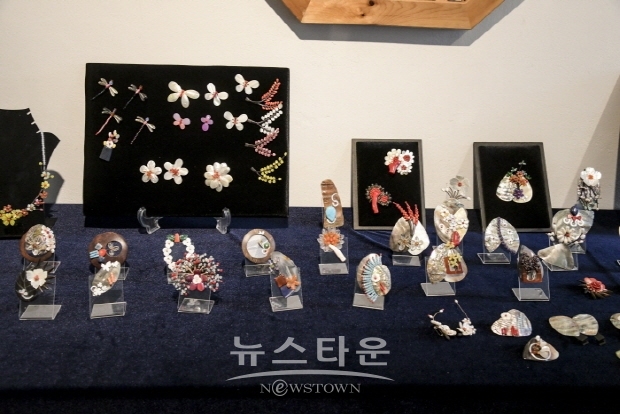 김상실 보석공예 명장전(김한정 기자)