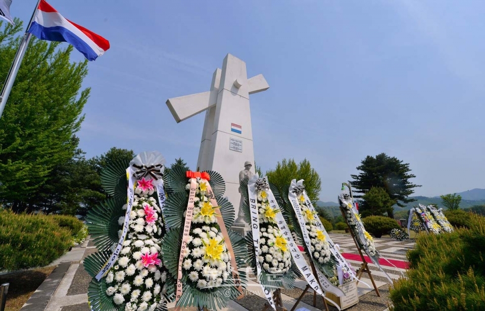 2019년 네덜란드군 참전비 추모행사