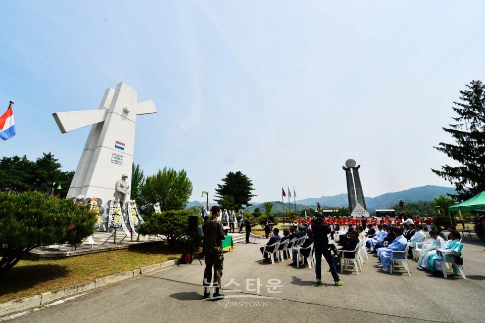 2019년 네덜란드군 참전비 추모행사