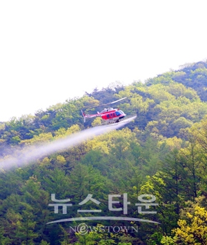 소나무 재선충병 항공방제