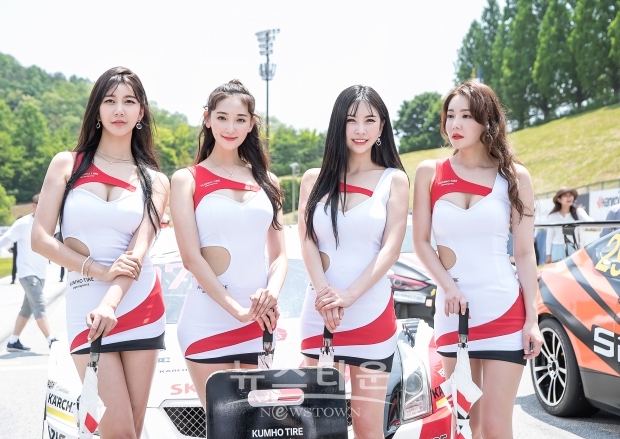 금호타이어 소속 레이싱모델