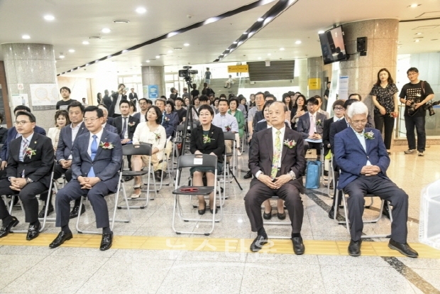 2019 용산평화예술전(김한정 기자)