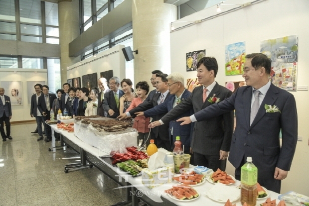 2019 용산평화예술전(김한정 기자)