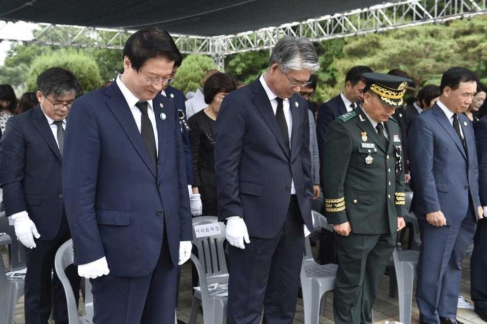 원주시 제64회 현충일 추념식