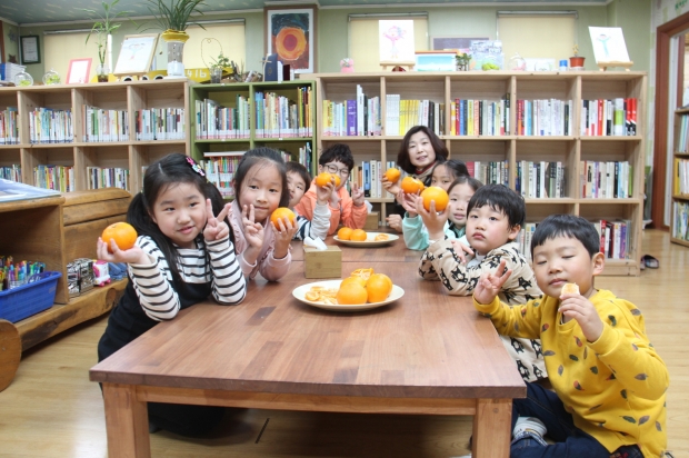 어린이 건강과일 공급
