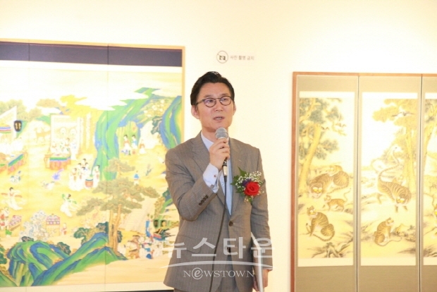 제6회 백당궁중-민화 회원전(김한정 기자)