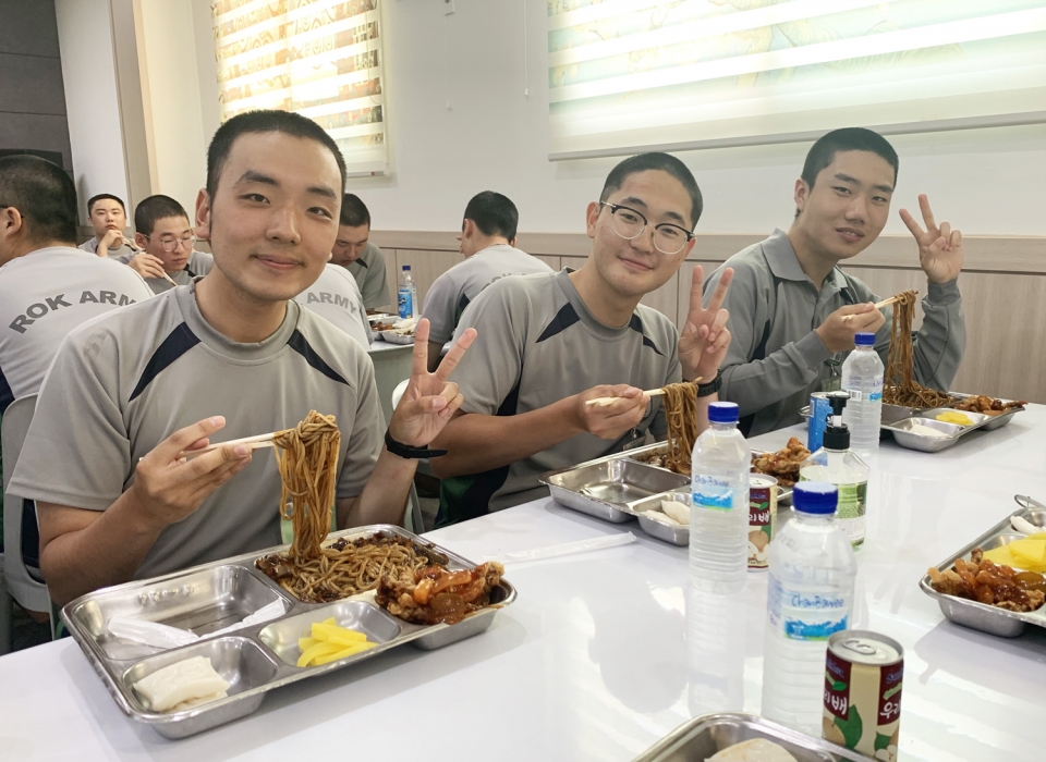 사랑나눔짜장 원주지부 36사단 방문 짜장면 650여 그릇 제공
