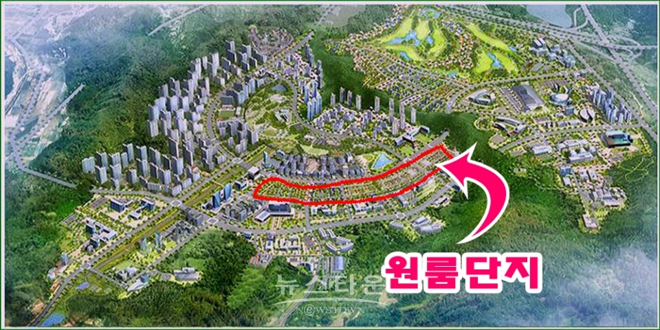 원주기업도시 조감도