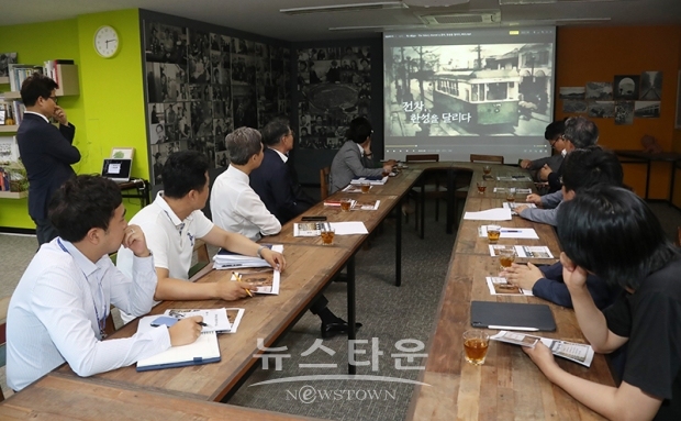 전주시, 한옥마을 관광트램 착수보고회