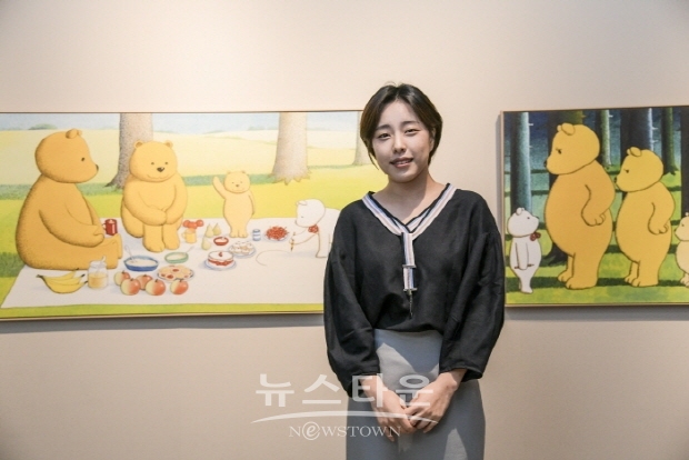 ‘앤서니 브라운 행복극장’展 조민서 작가, ‘미디어아트 협업 및 영상 연출’ (김한정 기자)