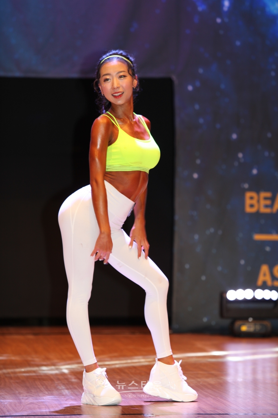 뷰티모델 영예의 그랑프리 서지원 선수의 완벽한 포징