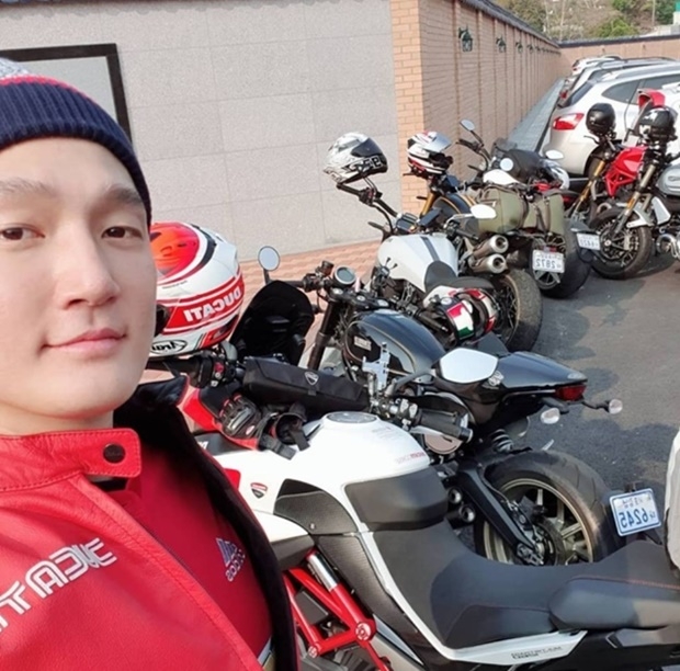 예학영 오토바이 음주 적발 (사진: 예학영 SNS)