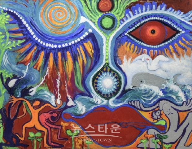 조남현 20회 개인전 ‘비상을 꿈꾸다’(김한정 기자)