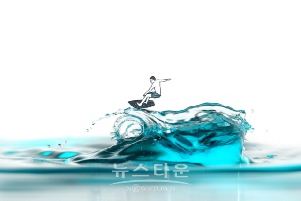 Water Drop Artist 정미수 '나를 위한 동화'(김한정 기자)
