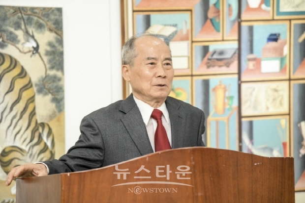 제6회 김재춘 민화연구소 회원전(김한정 기자)