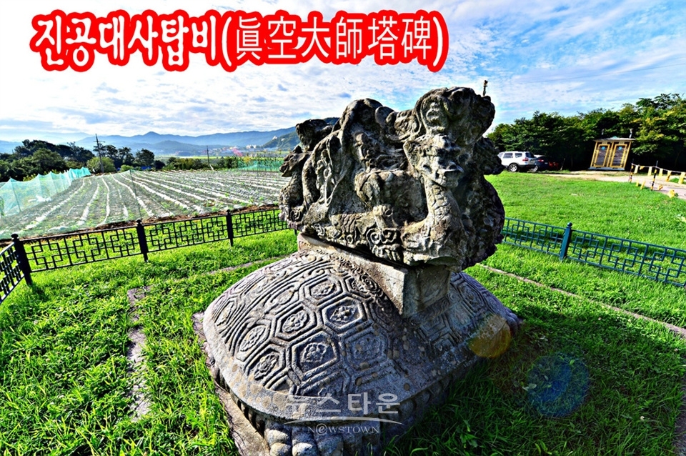 흥법사지삼층석탑(興法寺地 三層石塔),진공대사탑비(眞空大師塔碑)