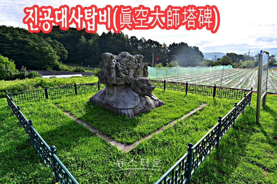 흥법사지삼층석탑(興法寺地 三層石塔),진공대사탑비(眞空大師塔碑)